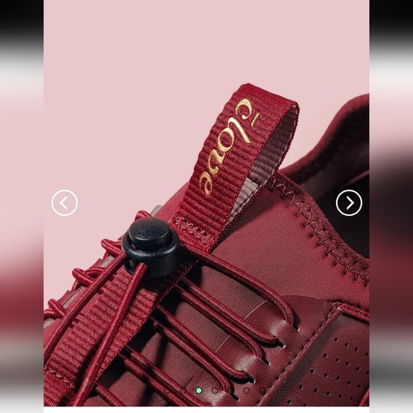 Clove Women’s Maroon Sneakers Comfort Nursing Healthcare Shoes NWOT - Picture 5 of 5